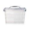 box úložný VILARD  8,5l,31x24x21cm,víko,klip,madlo,PH TRA/KOUŔ