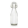 láhev s pákovým uzávěrem  240ml hranatá skleněná YARA