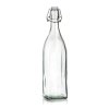 láhev s pákovým uzávěrem  950ml hranatá skleněná YARA
