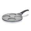 lívanečník 26cm, 4 lívance nepřiln. povrch GRANITE Grey
