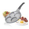 lívanečník 26cm, 4 lívance nepřiln. povrch GRANITE Grey
