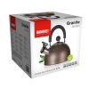 konvice 1,7l GRANITE Brown nerez