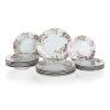sada jídelní BEAUTY 18díl. porcelánová KYTKY
