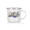 hrnek smalt. pr. 9,5cm 0,5l LAVENDER + PH víko