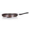 lívanečník 24cm, 4 lívance nepřiln. povrch GRANITE Brown