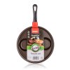 lívanečník 24cm, 4 lívance nepřiln. povrch GRANITE Brown