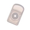 dóza LORA obdél. 0,55l 17,5x13x5,5cm skl.+PP víčko TRA/BORDO
