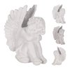 dekorace ANDĚL sedící 10cm BÍ mix 36 23761