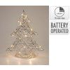 dekorace STROM 40cm LED STŘ s časovačem 36 23778