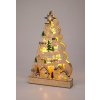 dekorace STROM 45cm 15LED dřev. 36 23795