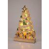 dekorace STROM 45cm 15LED dřev. 35 23795
