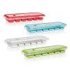 forma na led kostky (12x) 26,5x9x3,5cm PH s víčkem mix barev CULINARIA