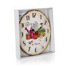 hodiny nástěnné pr.34cm LAVENDER 37 24007