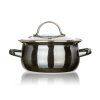 hrnec + skl.poklice pr.14cm 0,7l METALLIC Black