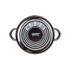 hrnec + skl.poklice pr.14cm 0,7l METALLIC Black