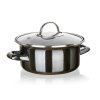 hrnec + skl.poklice pr.18cm 1,3l METALLIC Black