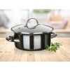 hrnec + skl.poklice pr.18cm 1,3l METALLIC Black