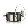 hrnec + skl.poklice pr.22cm 3,7l METALLIC Black
