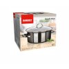 hrnec + skl.poklice pr.22cm 3,7l METALLIC Black
