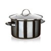 hrnec + skl.poklice pr.24cm 3,7l METALLIC Black
