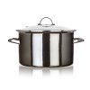 hrnec + skl.poklice pr.26cm 6l METALLIC Black