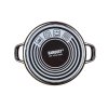 hrnec + skl.poklice pr.26cm 6l METALLIC Black