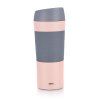 termohrnek 400ml MATTY nerez/silikon RŮŽ