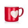 hrnek 350ml WHITE HEART keramický