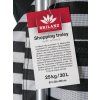 taška nákupní 30l, nosnost 25kg, PRUHY BÍ/ČER