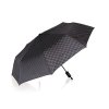 deštník 52cm skládací ČER s puntíky 35 24547