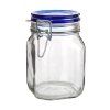 dóza hermetická 1000ml skl.s patentním uzávěrem FIDO Blue