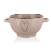 miska 14cm HEART keramická mix barev