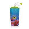kelímek 470ml SEA s víčkem a brčkem PH