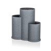 stojan na nože 3v1 GRANITE Grey