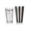 šejkr 830ml AKCENT nerez + sklenice 450ml