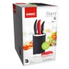 stojan na nože pr.11cm, v.18cm PH+PH štětiny CULINARIA Black