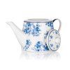konvice 1l BLUE FLOWER keramická
