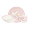 sada jídelní dětská 3díl. porcelánová, mix dekorů