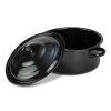 rendlík d28cm+PO, 4,7l, BBQ GURU, smalt