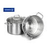 hrnec d20-NAPAŘOVACÍ (set), 3,5/2,5l, v.12/10cm, indukce, NR