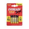 Alkalické baterie mikrotužka AAA 1,5 V 4 ks