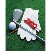 Kapesní nůž GOLF TOOL, červený transparentní