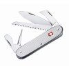 Kapesní nůž SWISS ARMY 7 ALOX, 93 mm, stříbrný