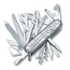 Kapesní nůž SWISS CHAMP, 91 mm, stříbrný transparentní