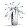 Kleště SWISS TOOL X, stříbrné, kožené pouzdro, blister