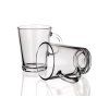 hrnek 400ml TRIBECA skleněný (2ks)