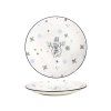 TALÍŘ SNĚHULÁK MODRÝ ČERNÝ 26,5CM