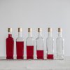 láhev  500ml PRINCIPLE skleněná s uzávěrem (6ks)