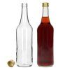 láhev 1000ml skleněná s uzávěrem (4ks)