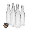 láhev  500ml skleněná s uzávěrem (6ks)
